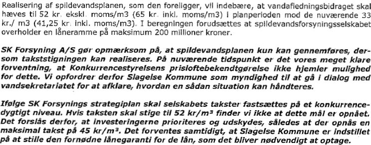 Grundejerforeningen Solhjemgården | Kloakering 2015-2017 | Høringssvar fra SK Forsyning Maj 2010 | Stillinge strand | 4200 Slagelse